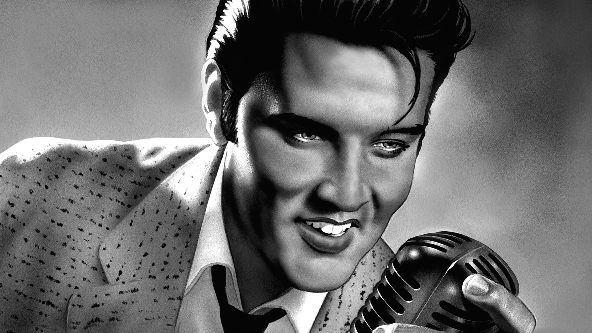 kunst elvis presley elvis presley sänger musiker rock n roll rock n roll singt mikrofon produzent schauspieler zeichnung bleistift chb