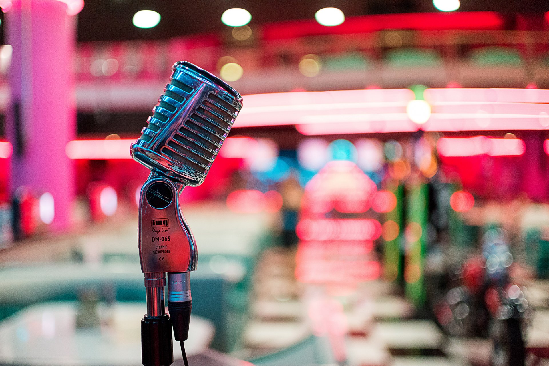 microphone musique macro bokeh style