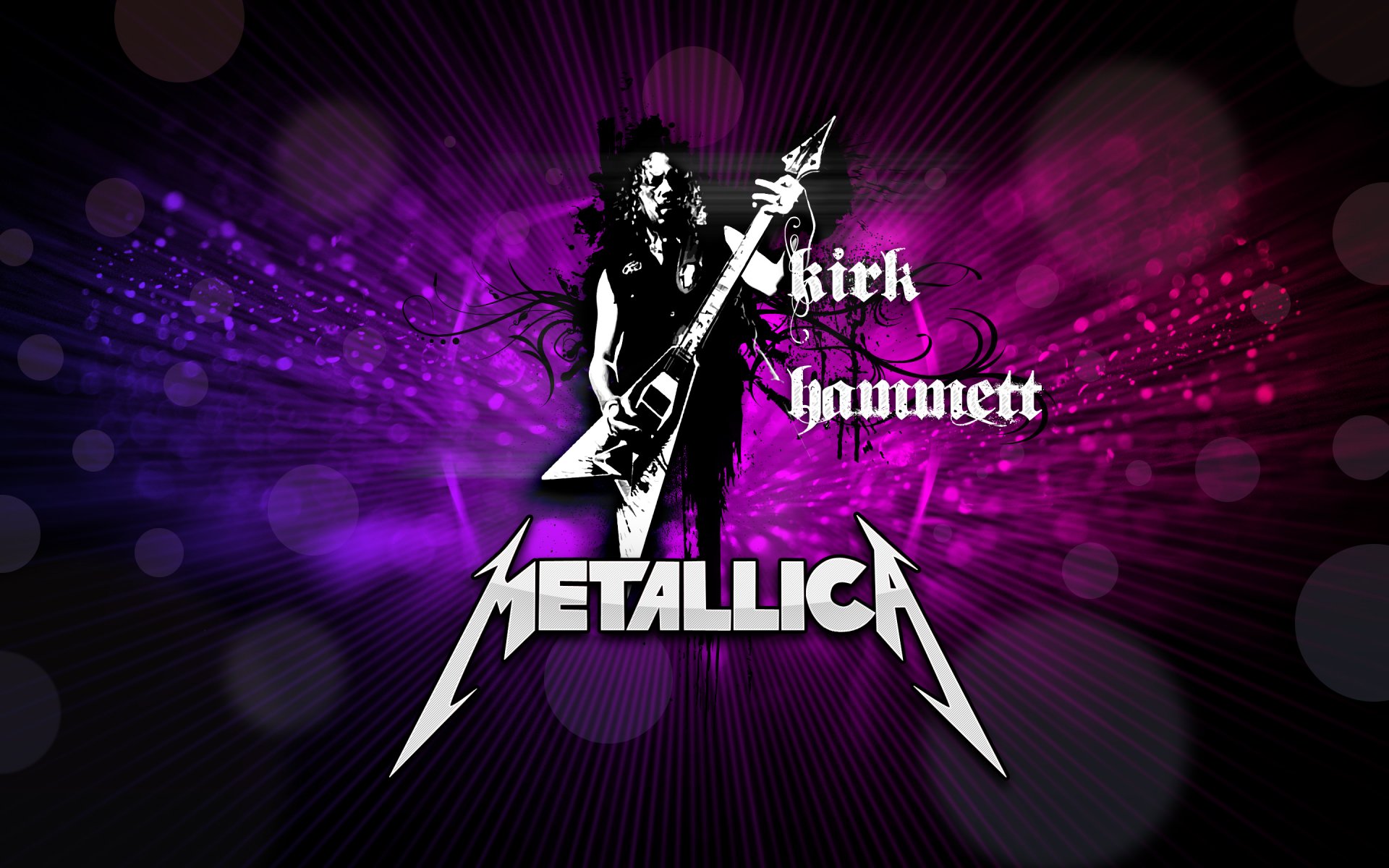 kirk hammett musik metallica gitarrist rock e-gitarre