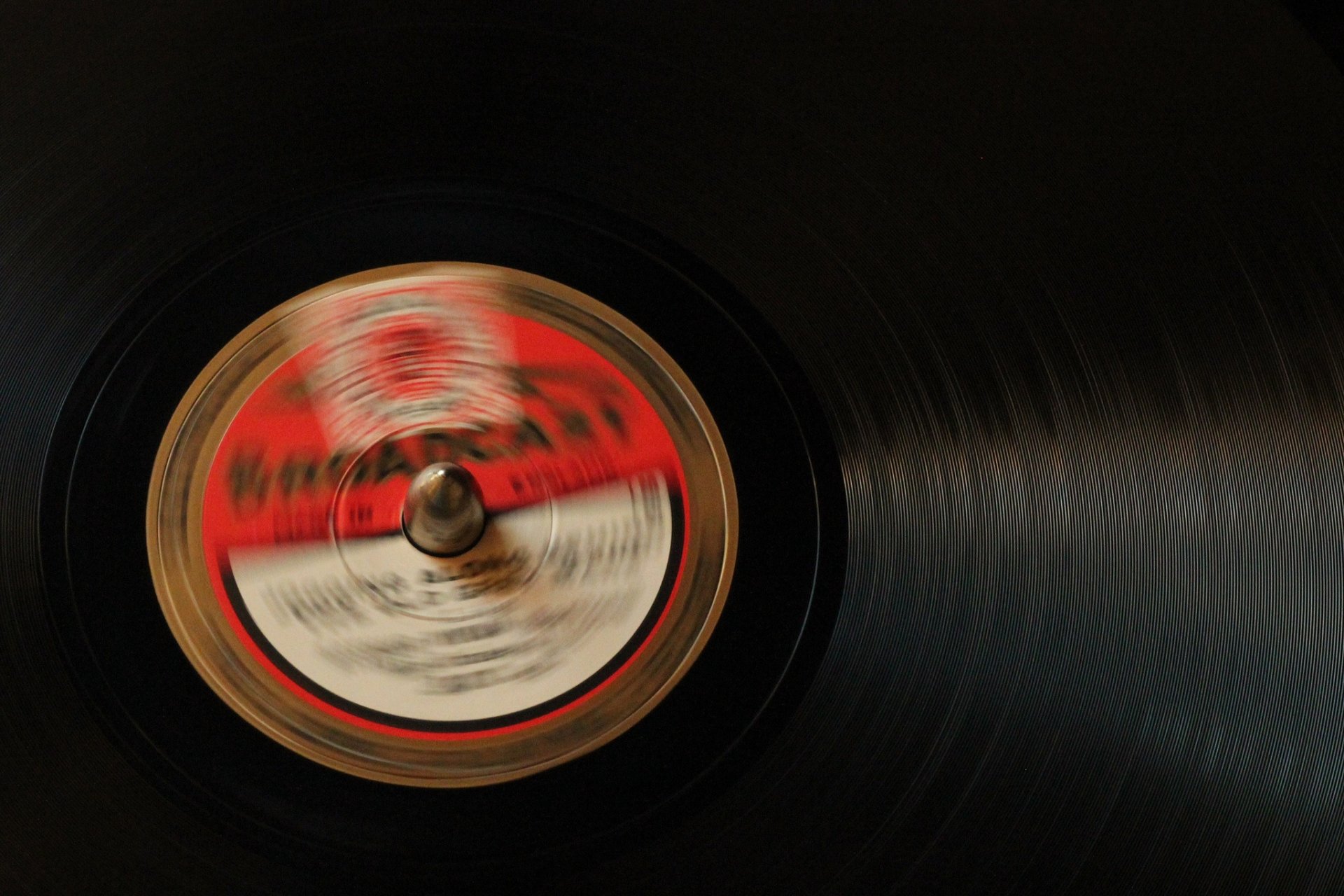 disco vinilo música macro