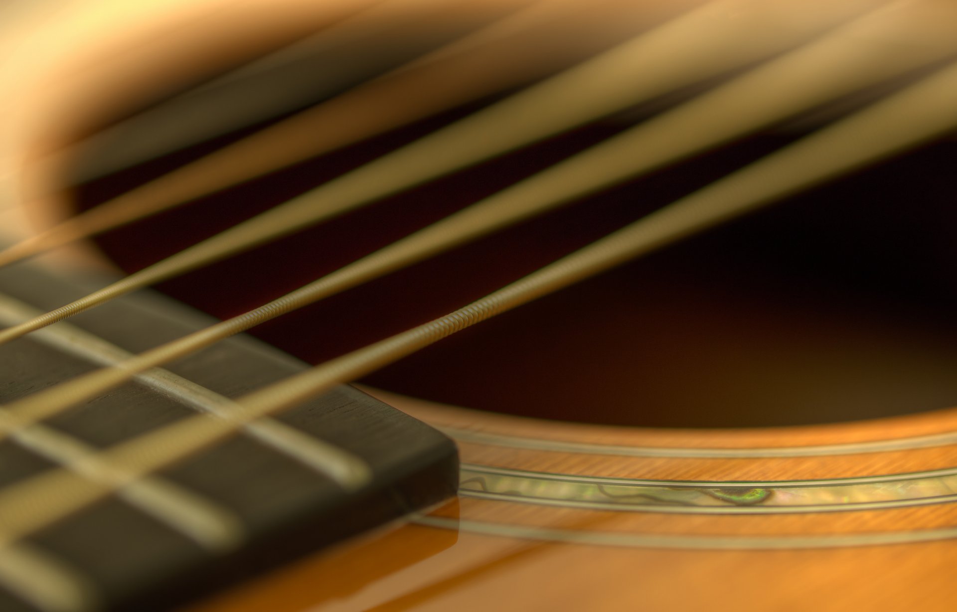 guitarra macro música