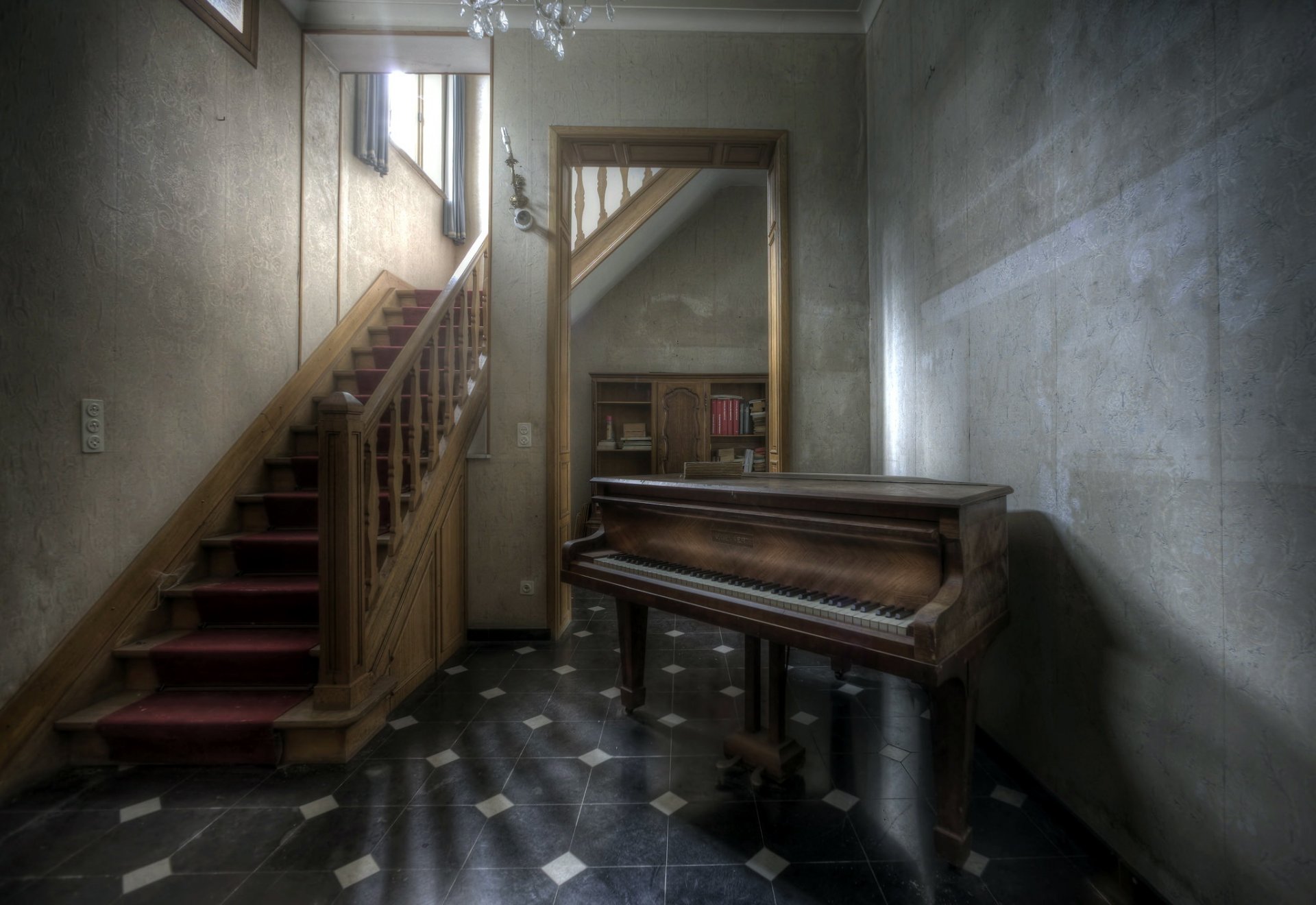 piano stairs music