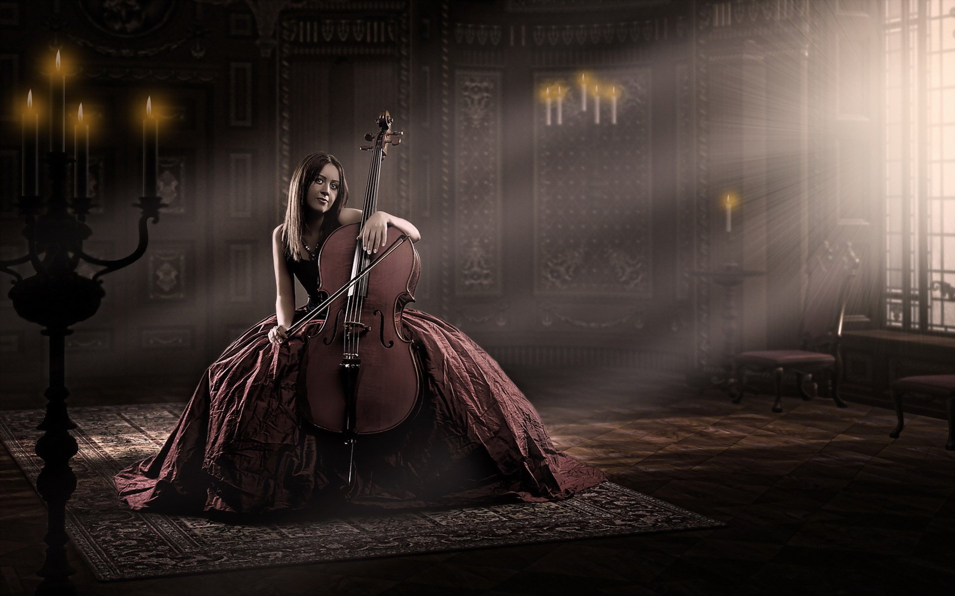 mädchen cello musik