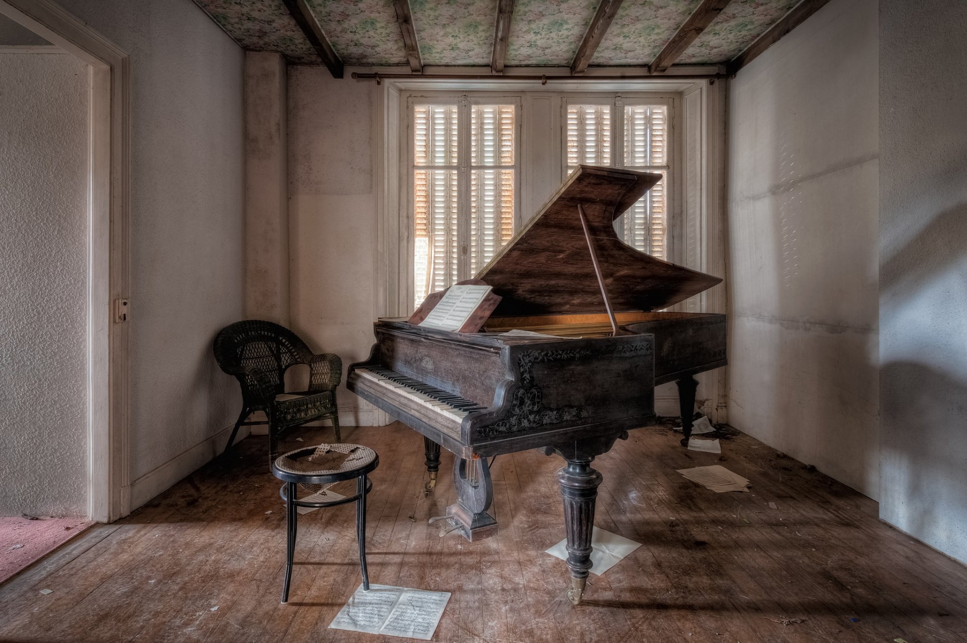 stanza pianoforte musica