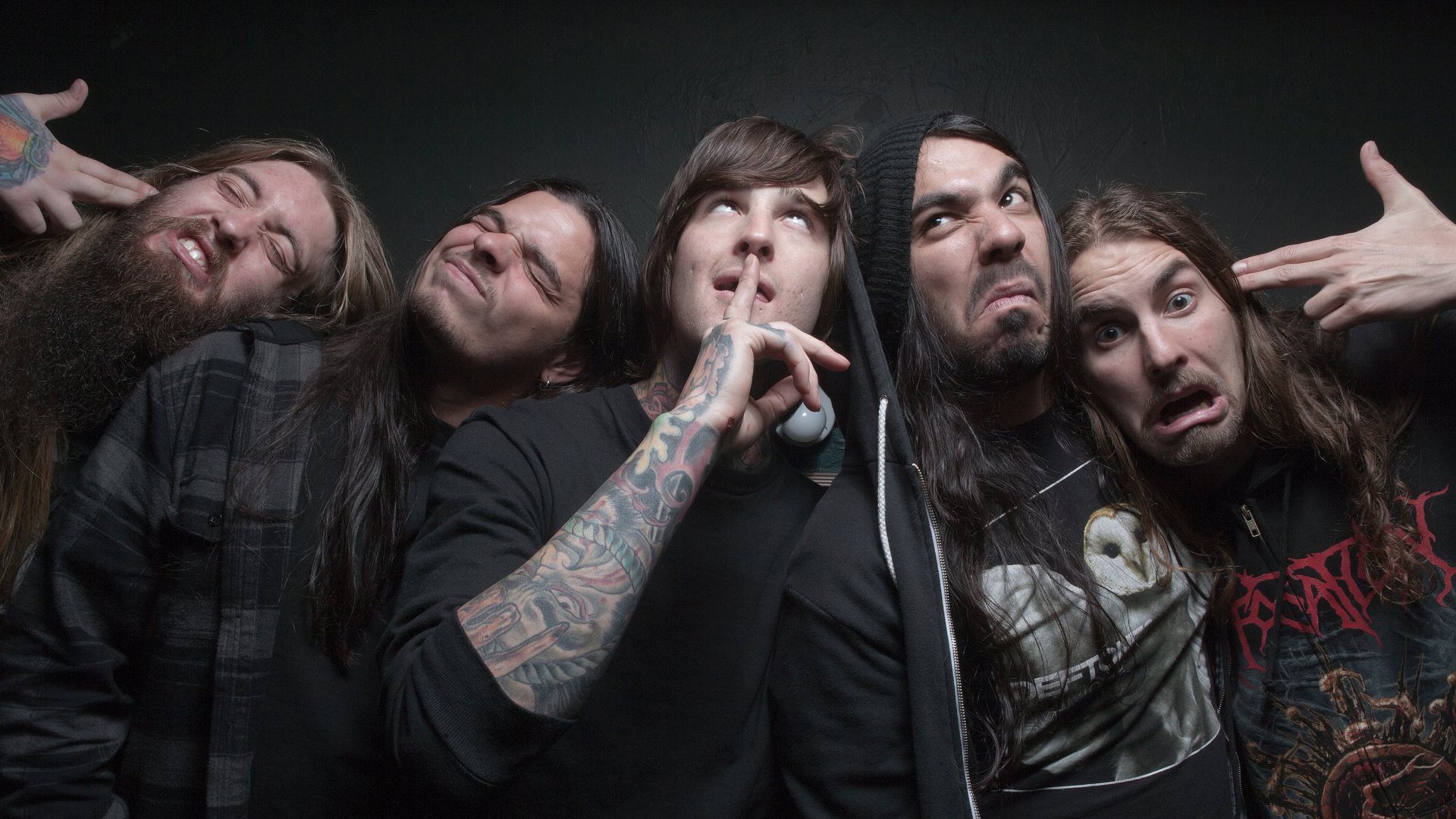 suicide silence rock deathcore deathcore mark heylmun chris garza lacker alex lopez mike bodkin