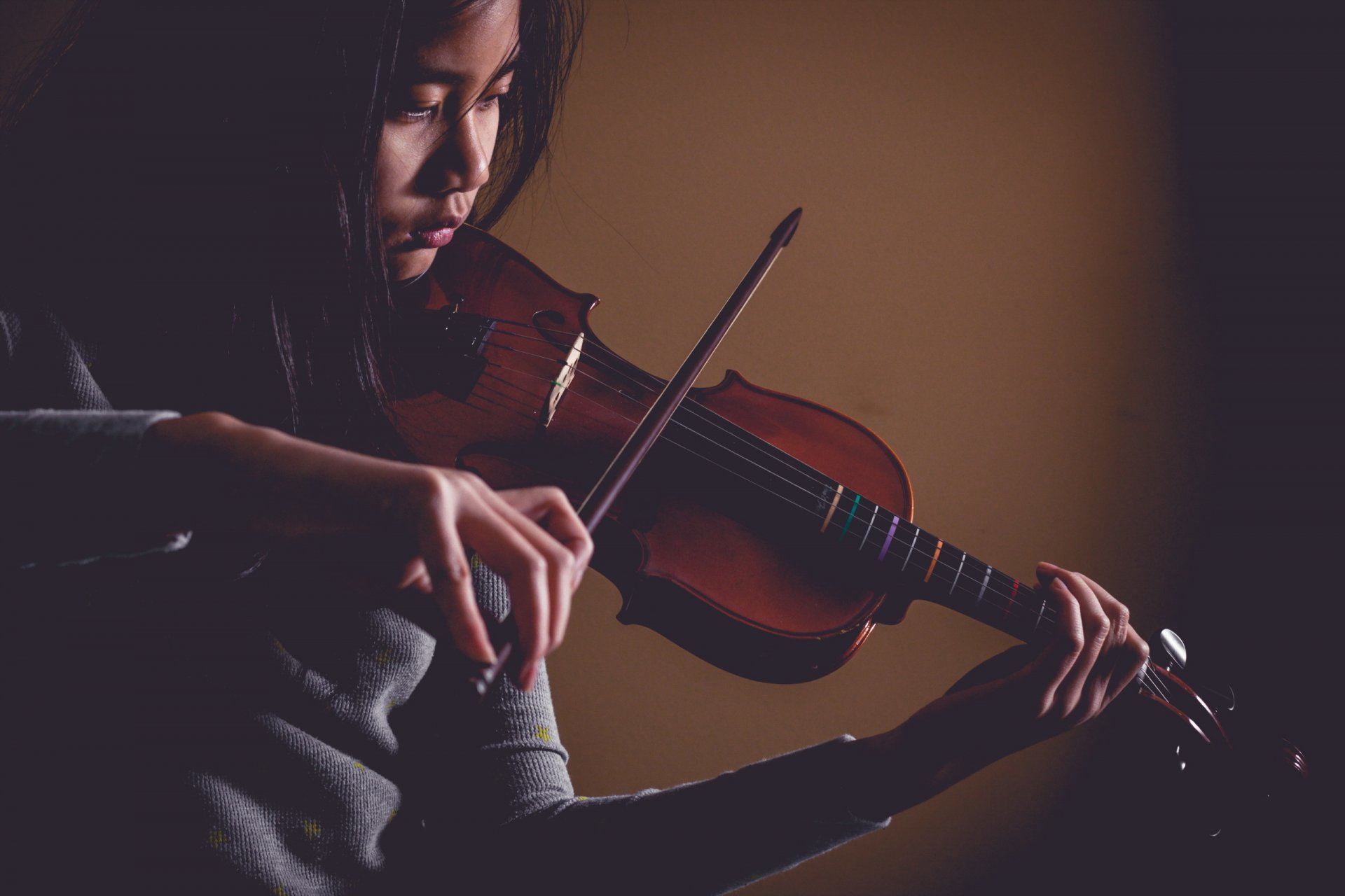 fille violon musique