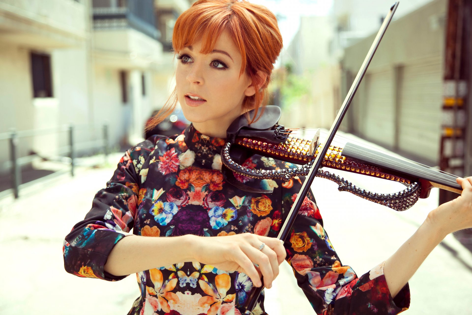 lindsay stirling skrzypce piękna