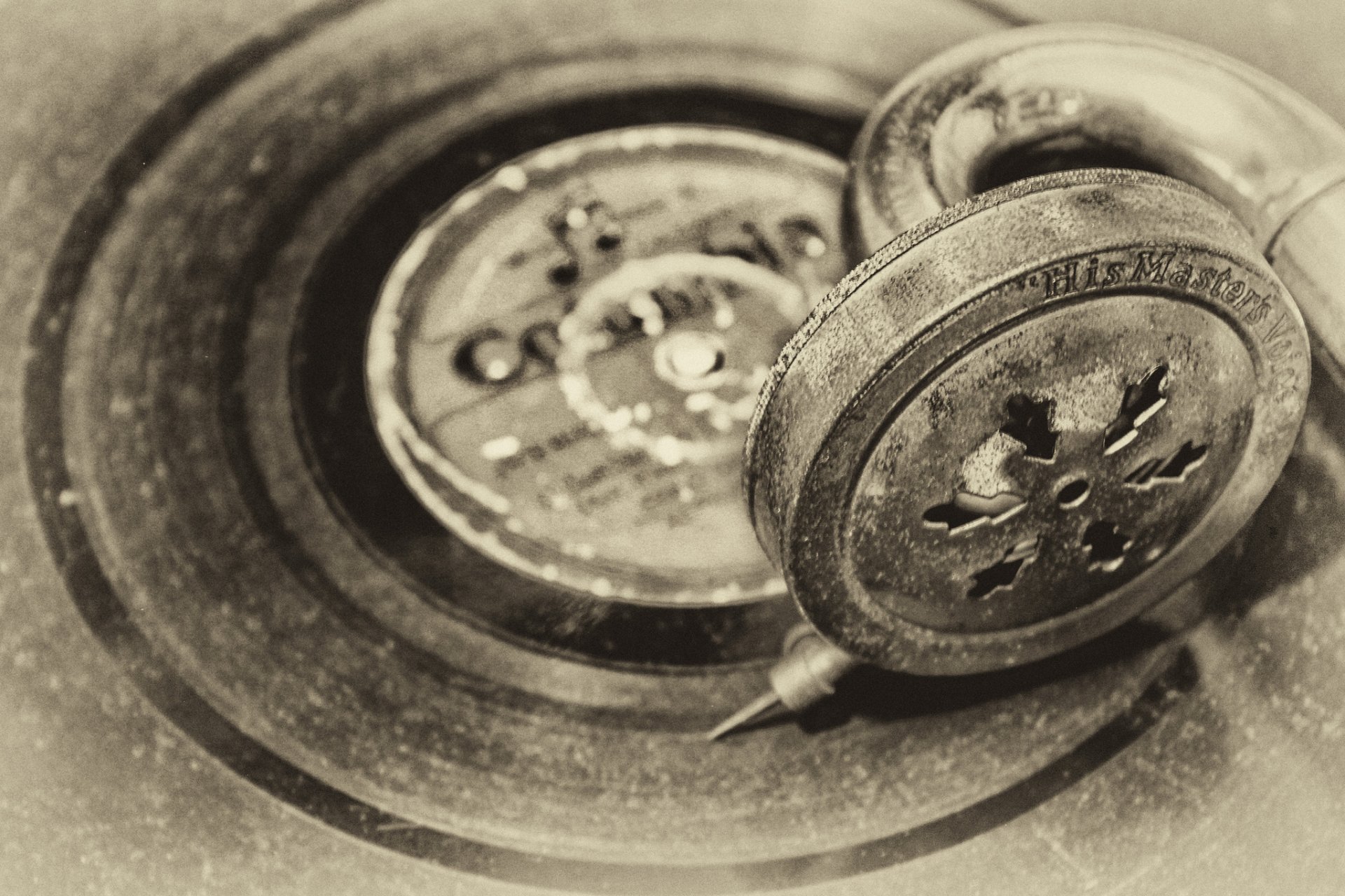 gramophone voix disque musique