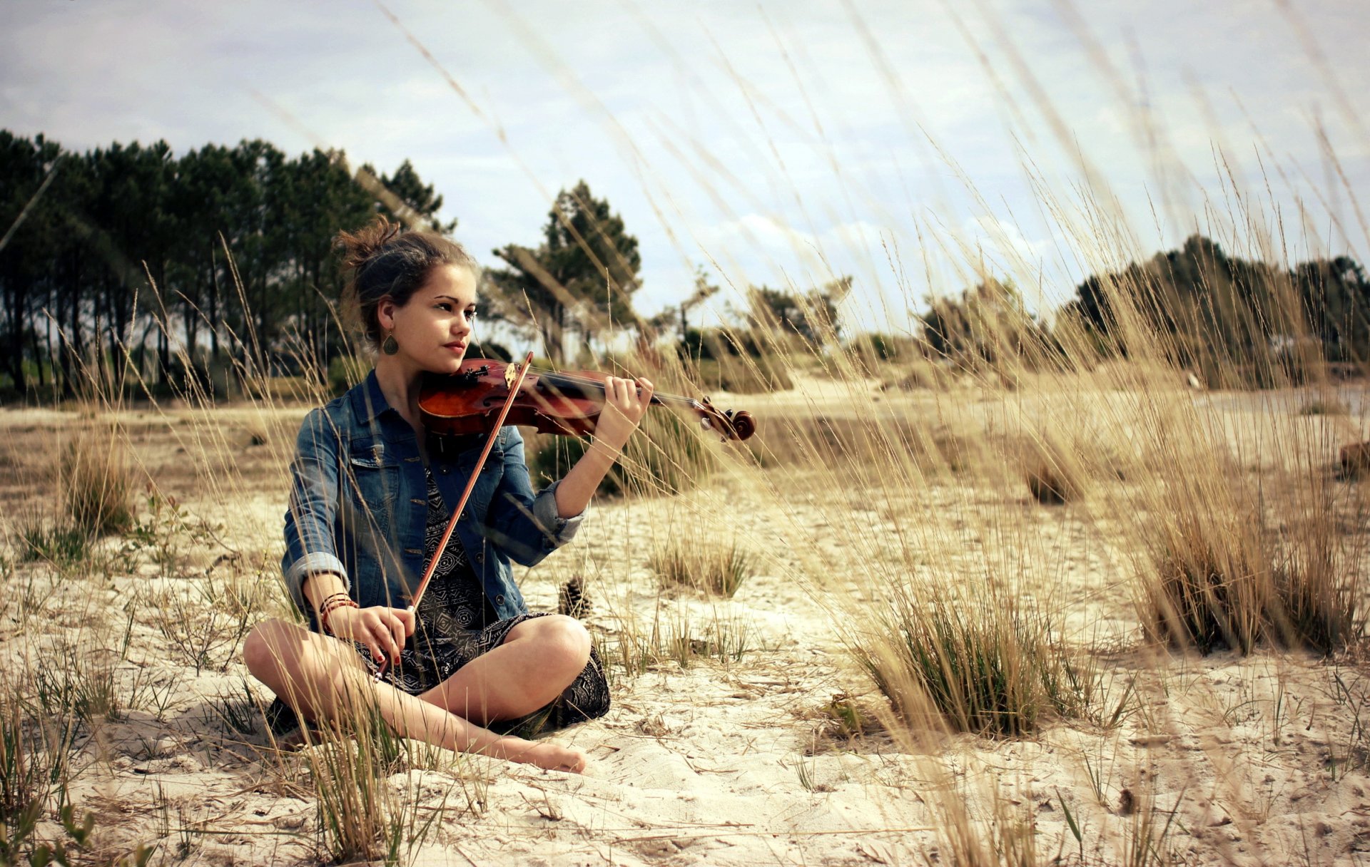 fille violon musique