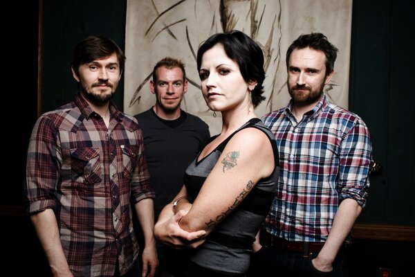 ATP photo shoot of the rock band thecranberries