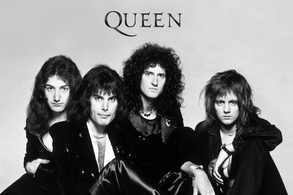 Photo du groupe Queen pour l affiche