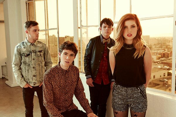 The musical group echosmith in full