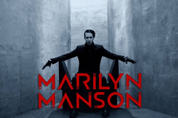 The Antichrist Marilyn Manson is a famous rock musician