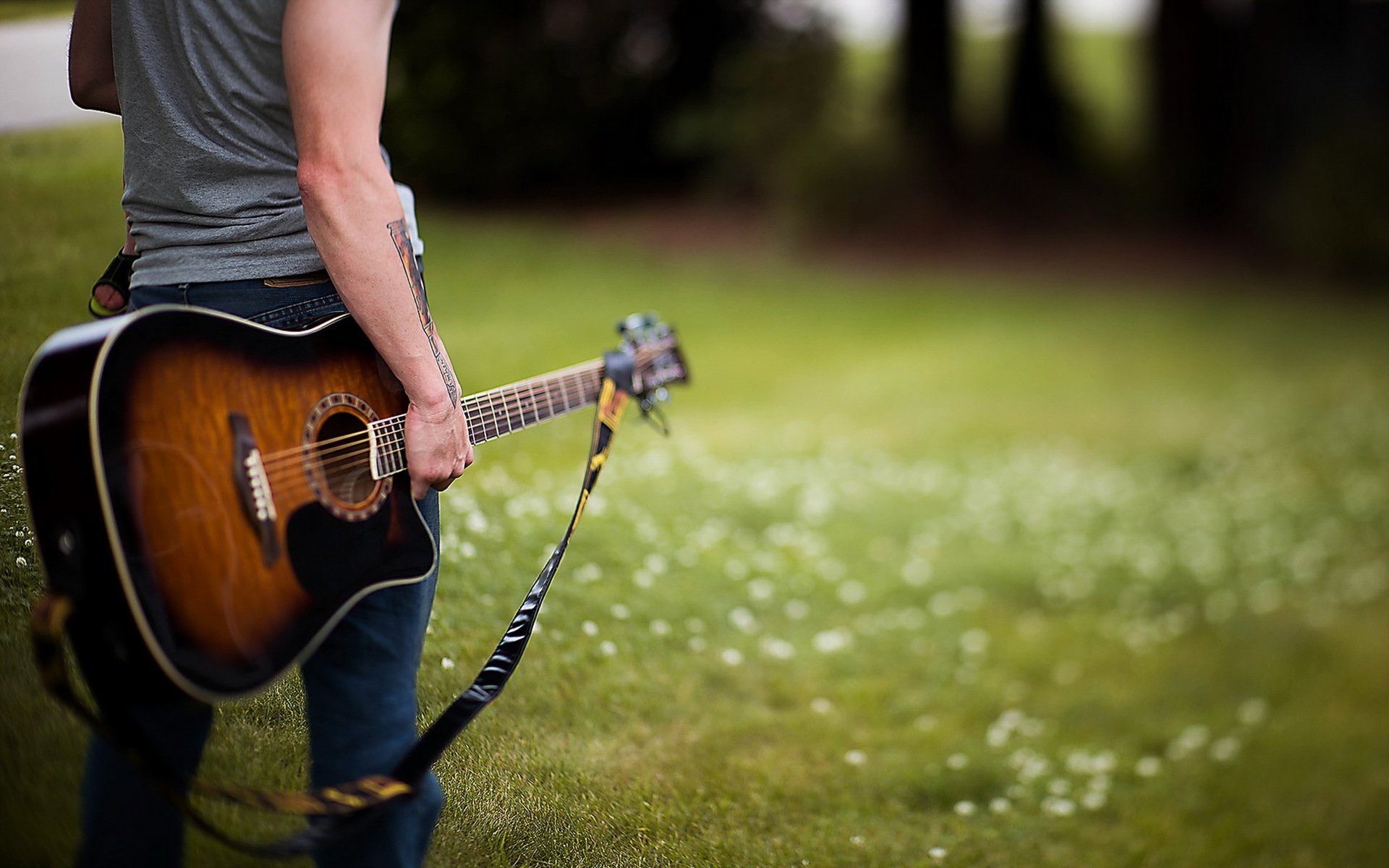 facet gitara muzyka