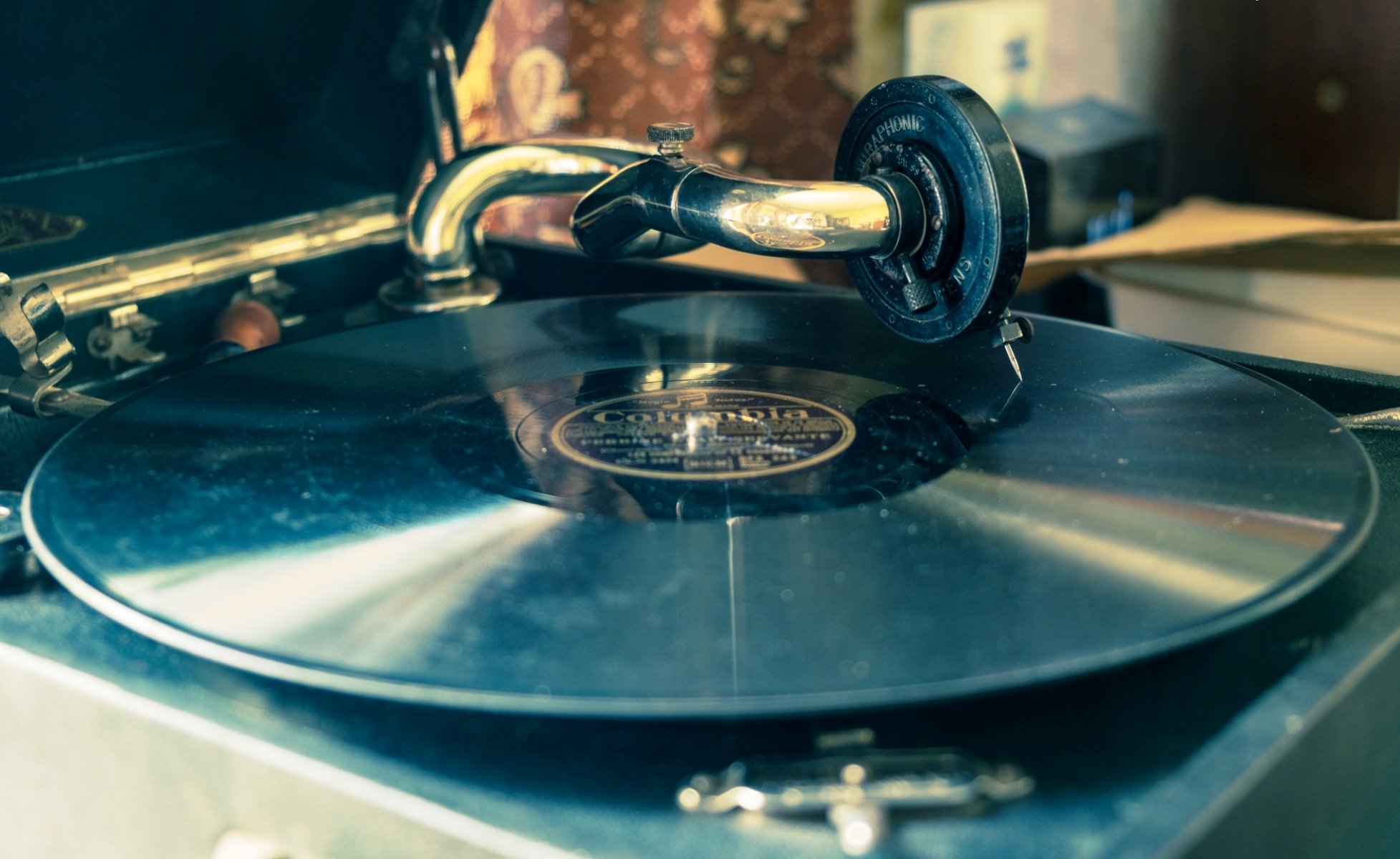 gramophone musique fond