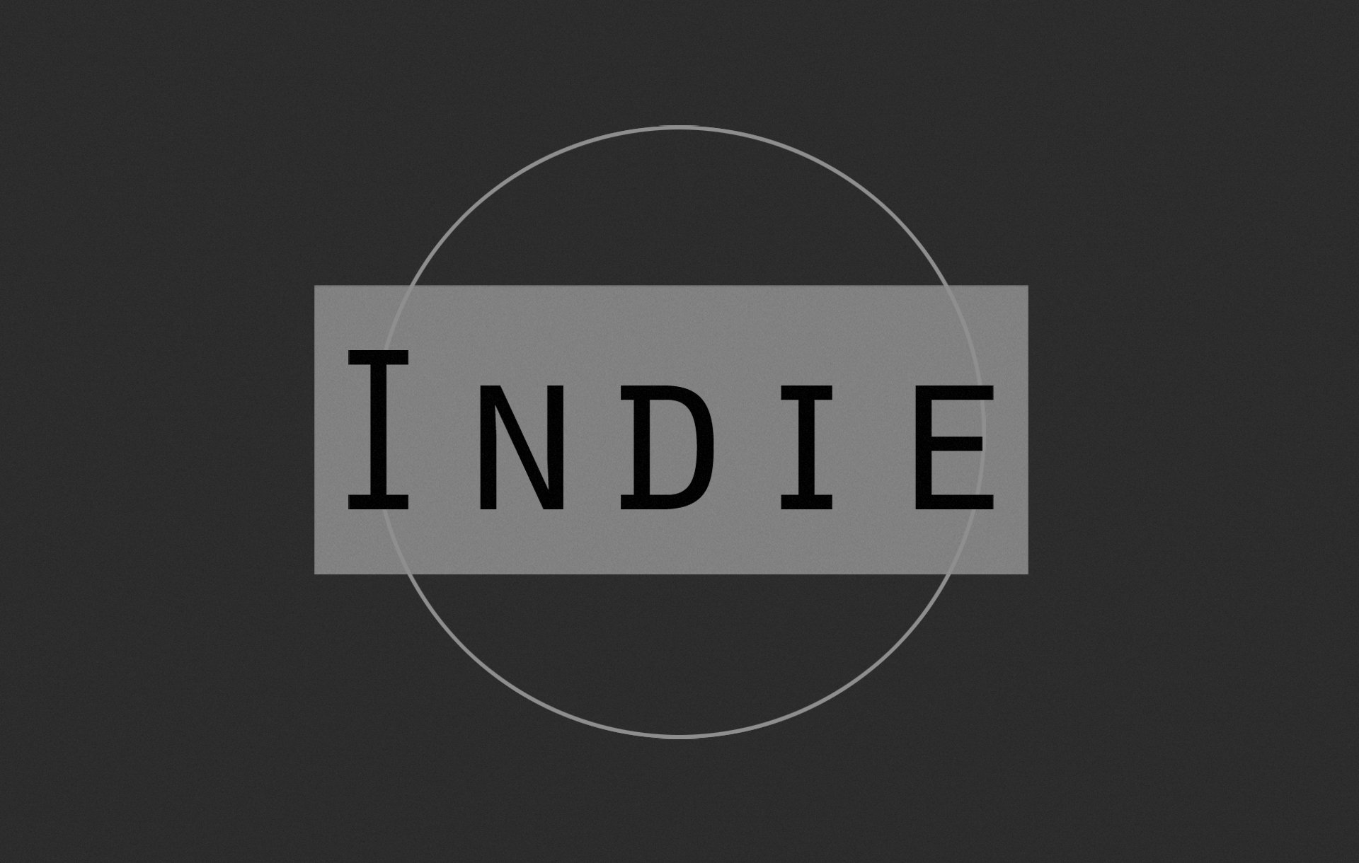 indie music music circle minimalism style