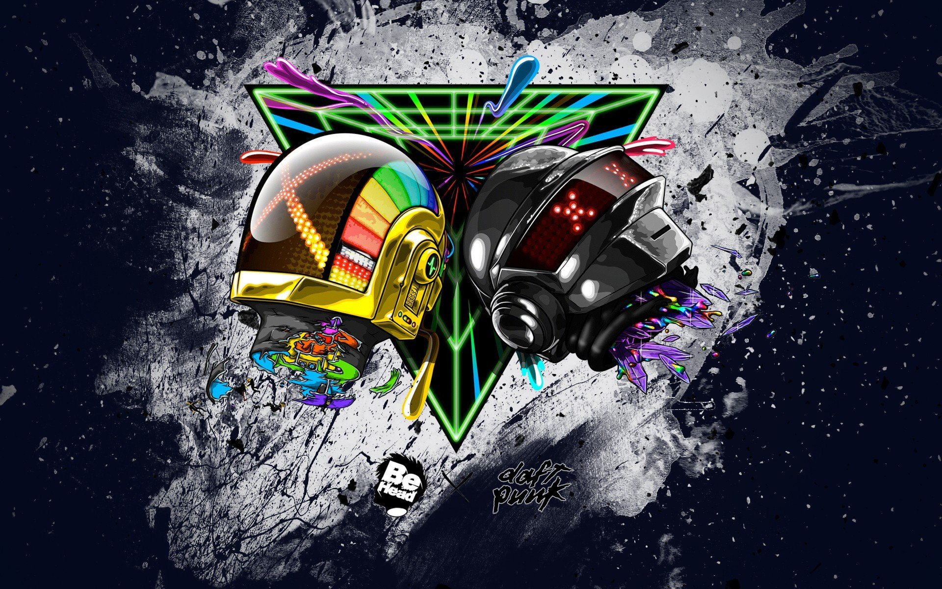 daft punk daft punk kask głowa styl