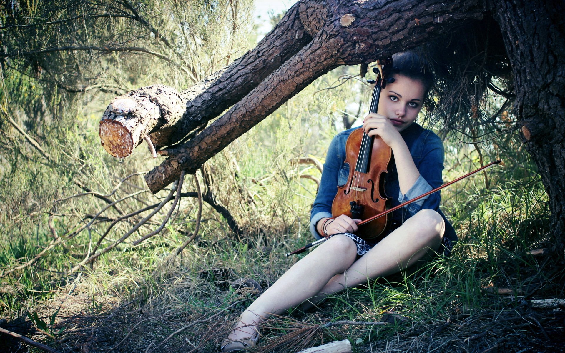 girl violin music