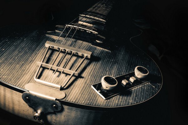 Gitara efeekt sepia