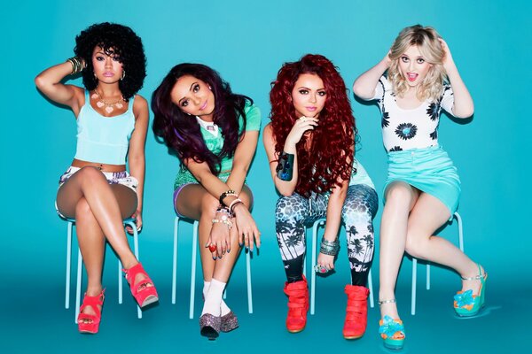 Little mix britische Mädchen-Gruppe Foto