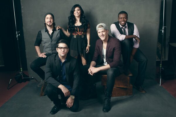 The group Pentatonix in full force