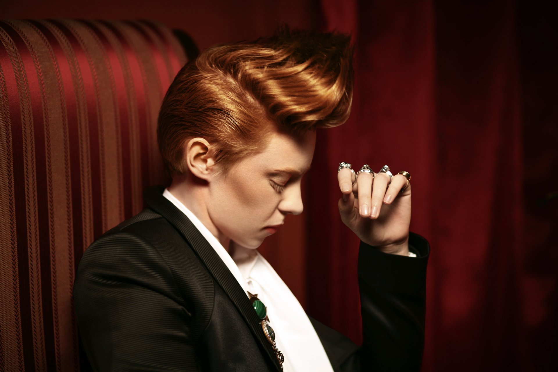 la roux cantante rossa