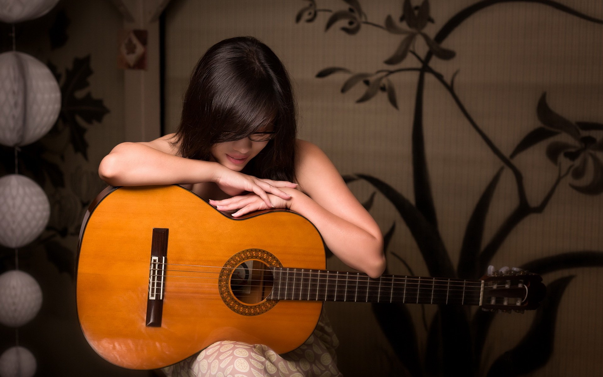 fille guitare musique