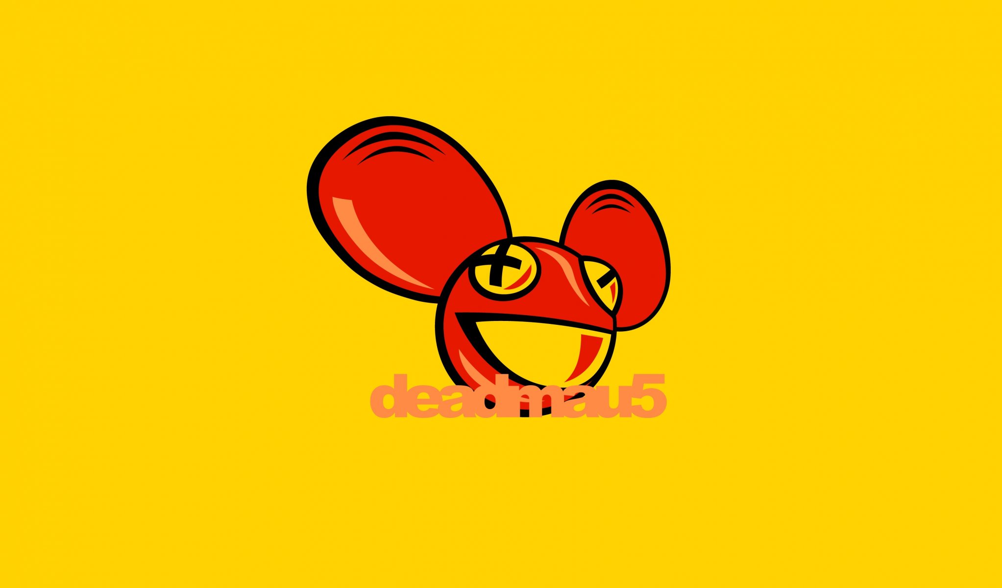 deadmau5 deadmaus música fondo ojos naranja