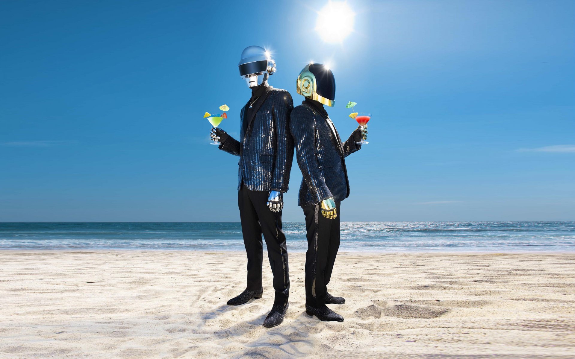 daft punk daft punk thomas bangalte guy-manuel de homem-cristo electronic duet beach