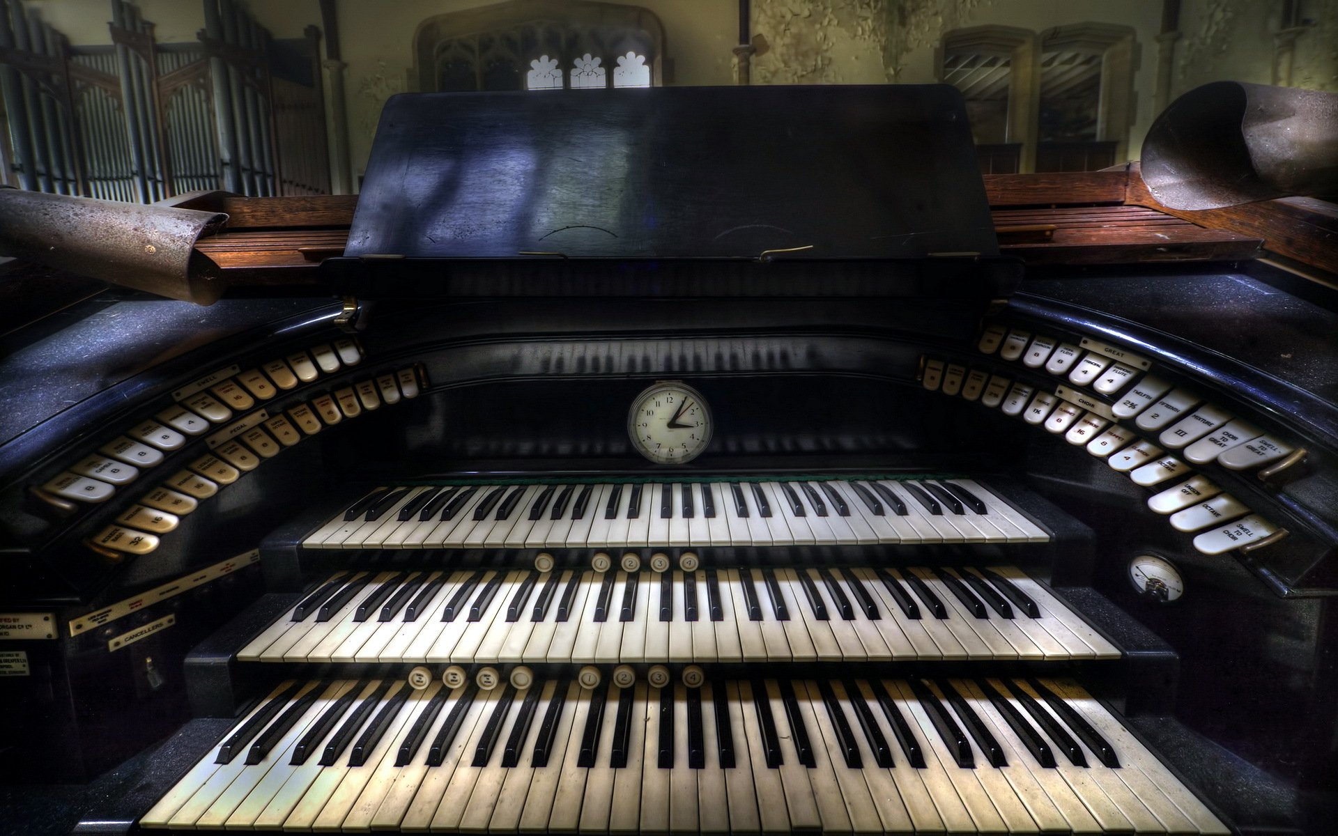 orgue musique fond