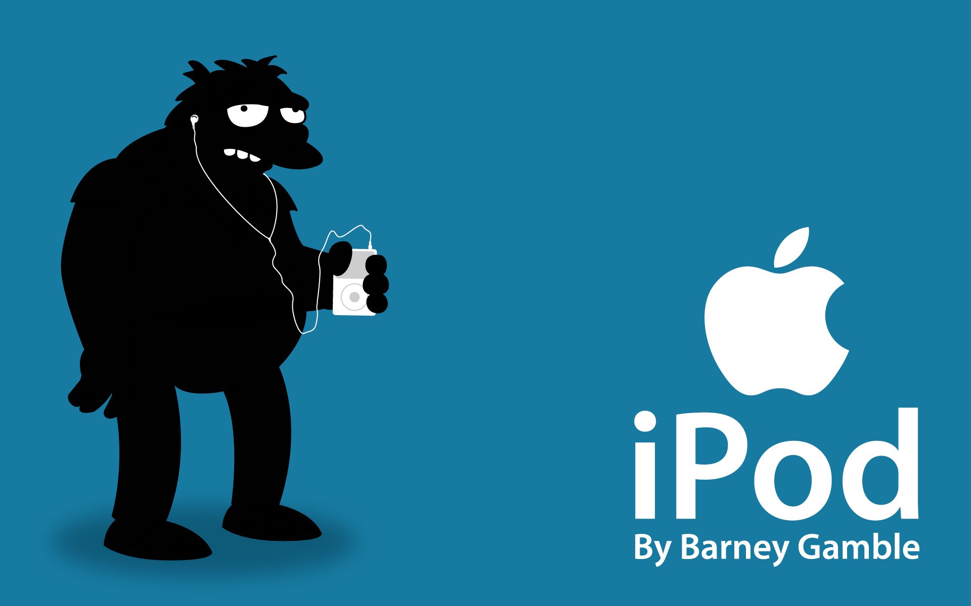 apple ipod barney simpso