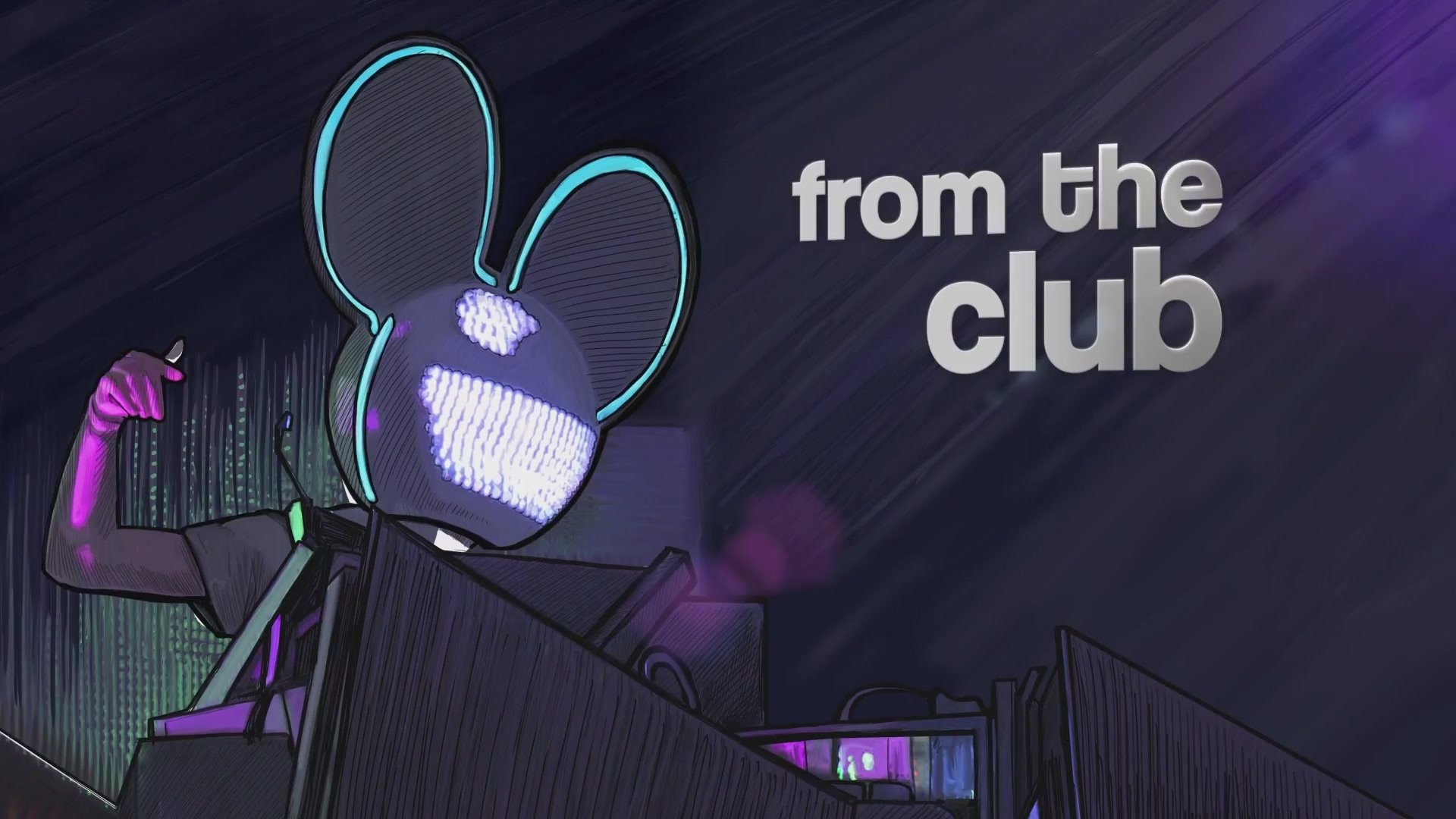 deadmau5 deadmaus dj cj progressive house electro house musique sourire souris oreilles du club