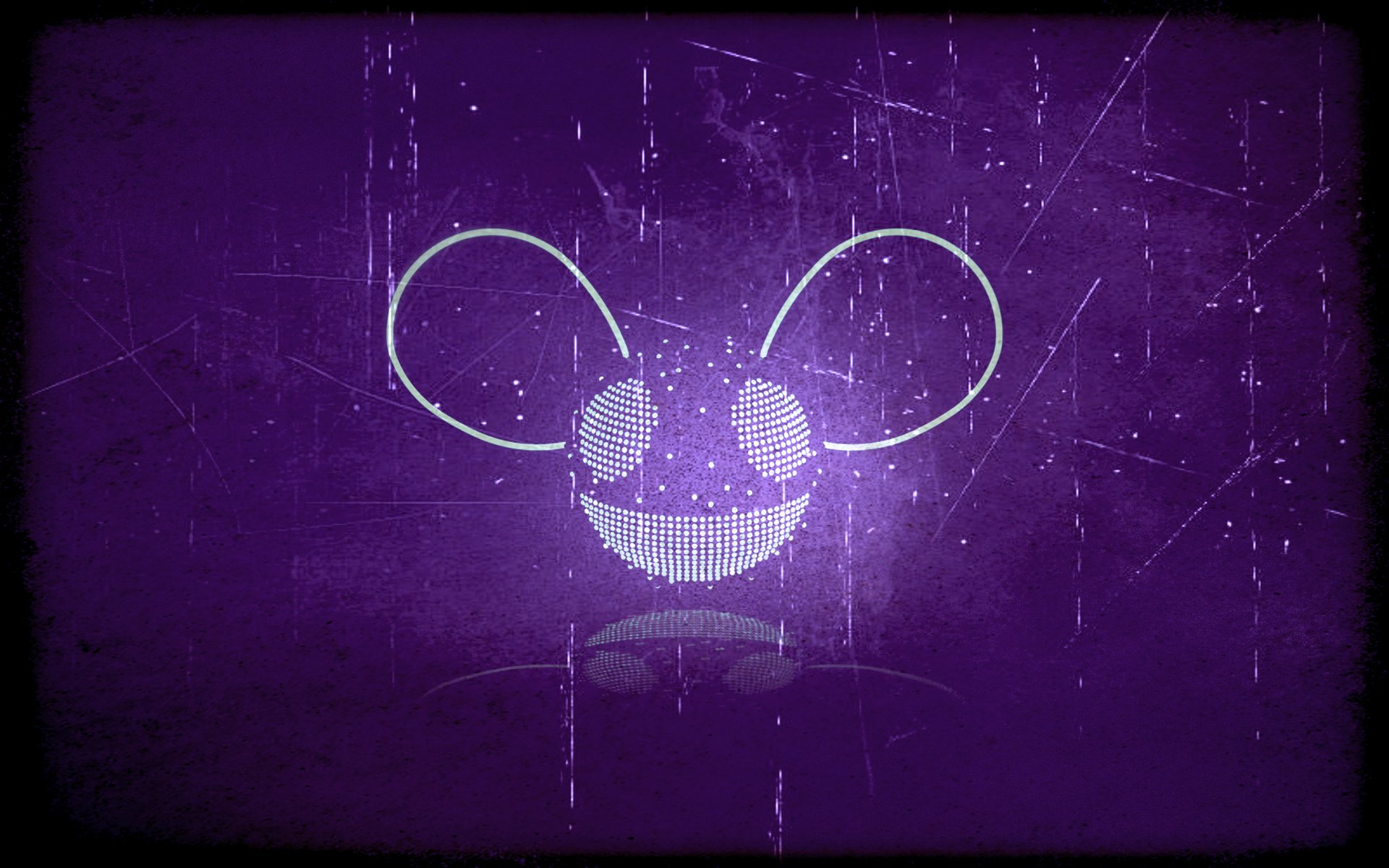 deadmau5 дэдмаус музыка фон глаза фиолетовый