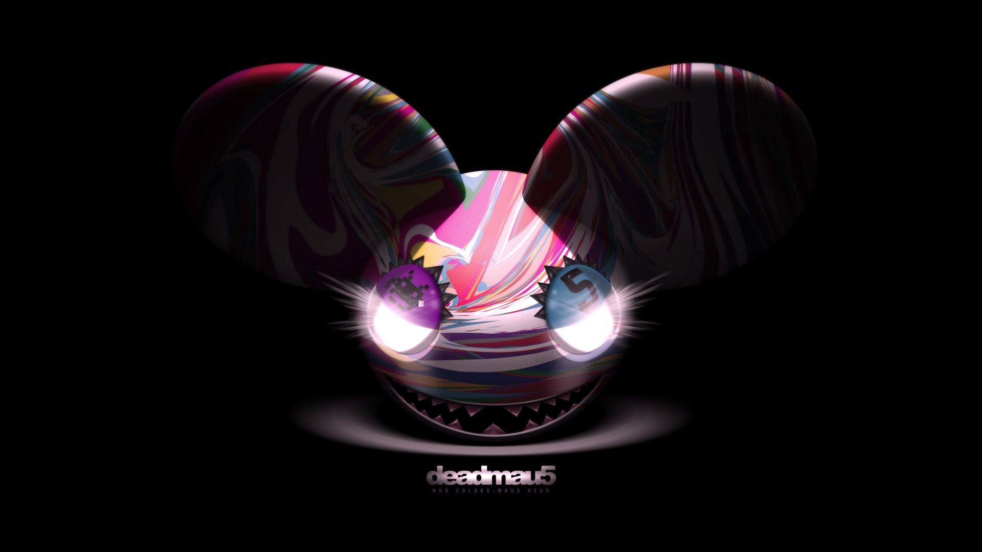 deadmau5 dedmaus dj progressive house electro house music smile mouse ears background eye