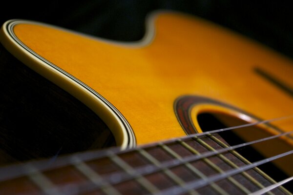 A picture of a classical guitar macro