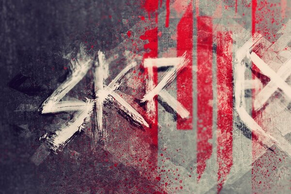 Skrillex Dubstep-Logo des Musikers