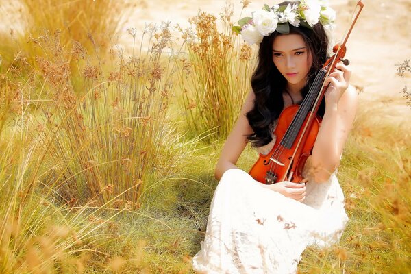 Suona la melodia dell anima al violino