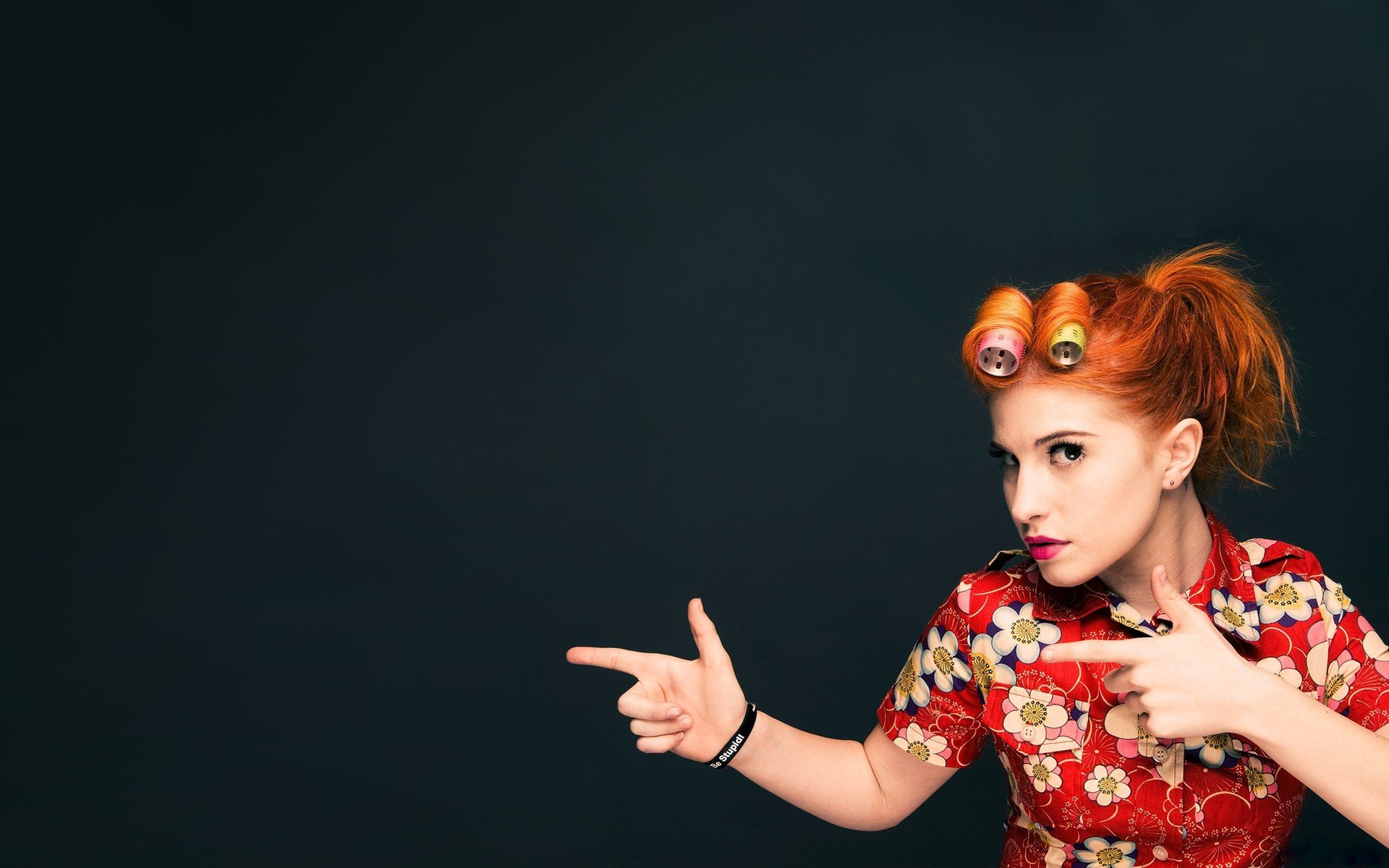 hayley williams celebridad pelirroja rulos