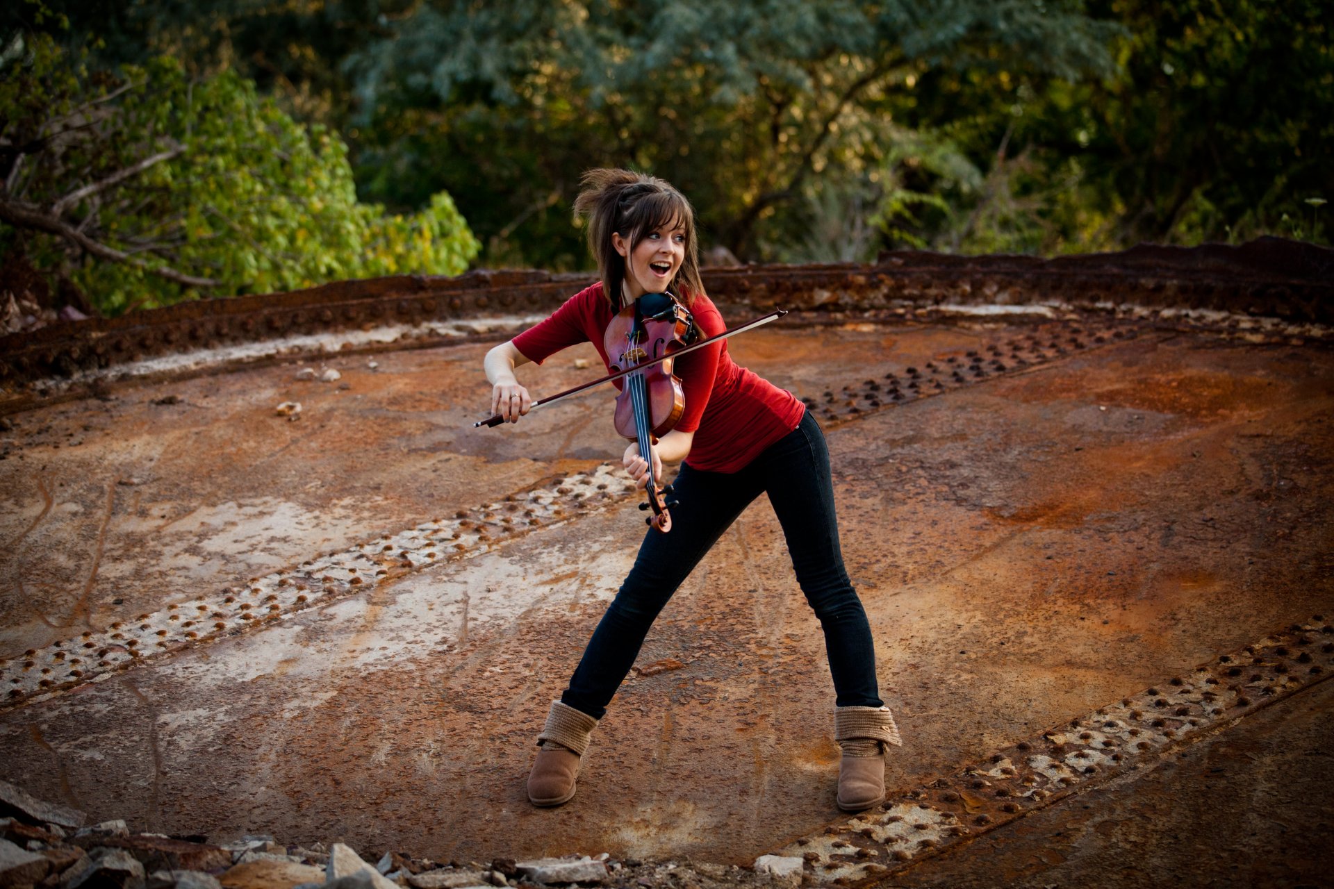 lindsay stirling violín violinista belleza