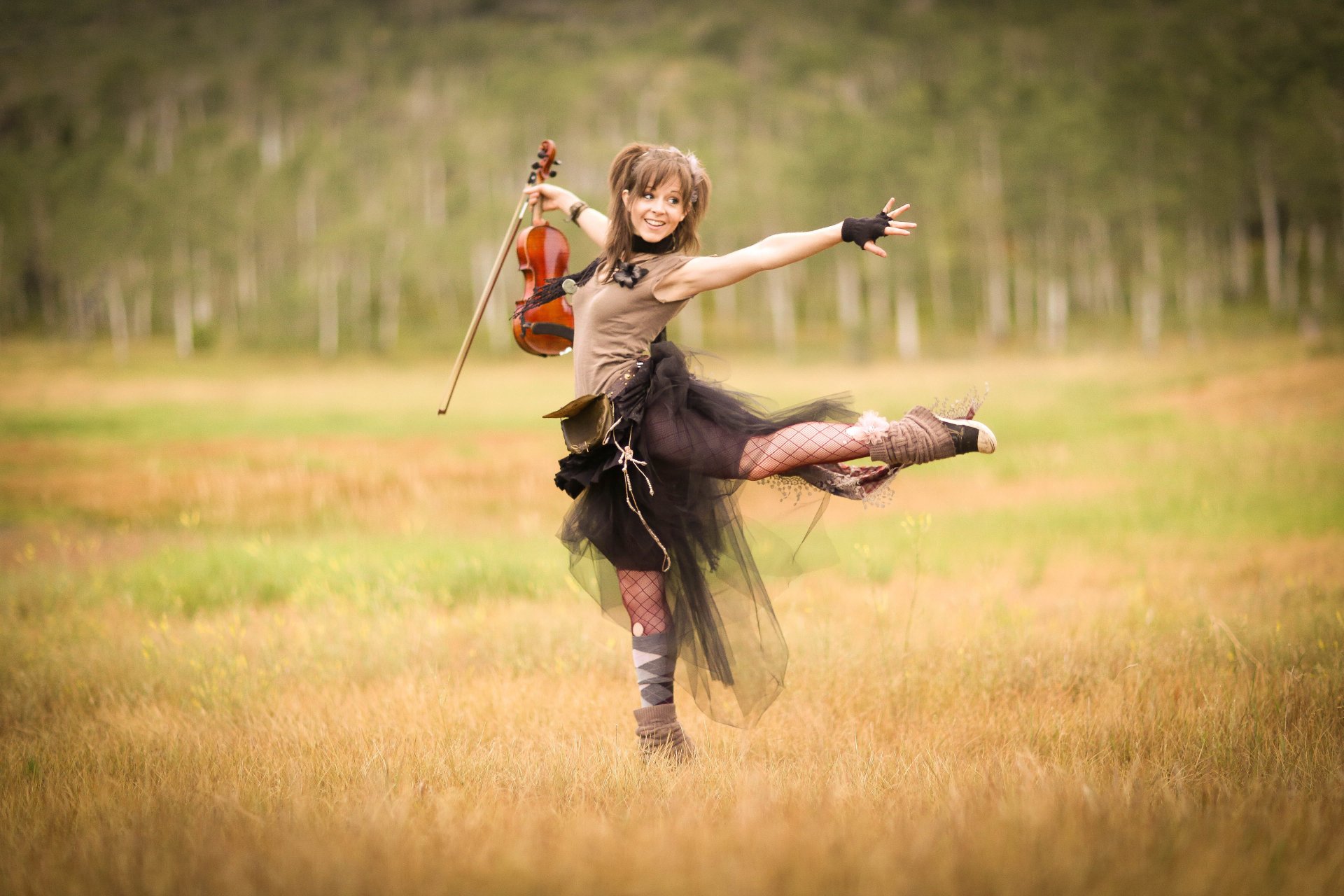 lindsey stirling geige lichtung