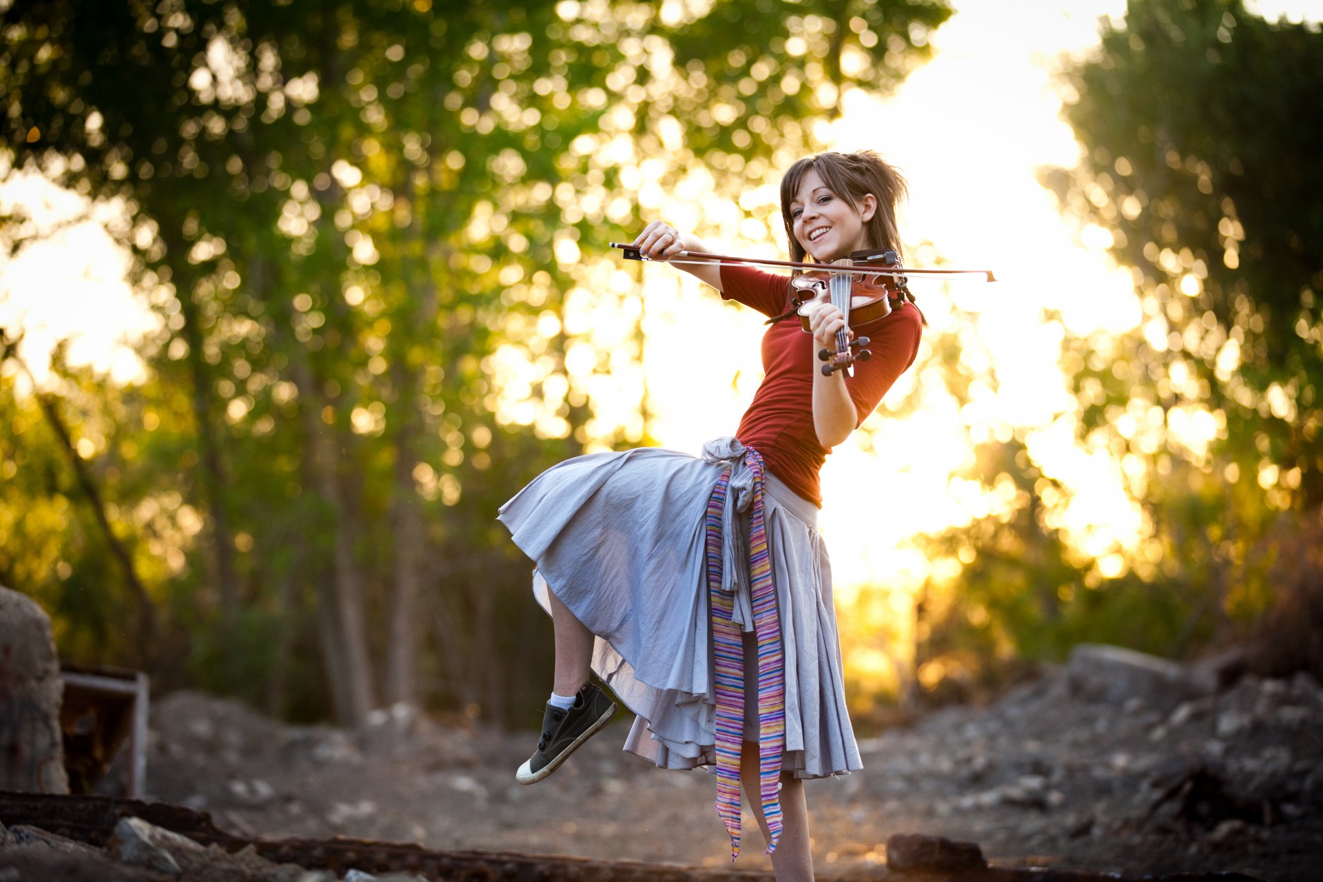 lindsay stirling violín violinista belleza