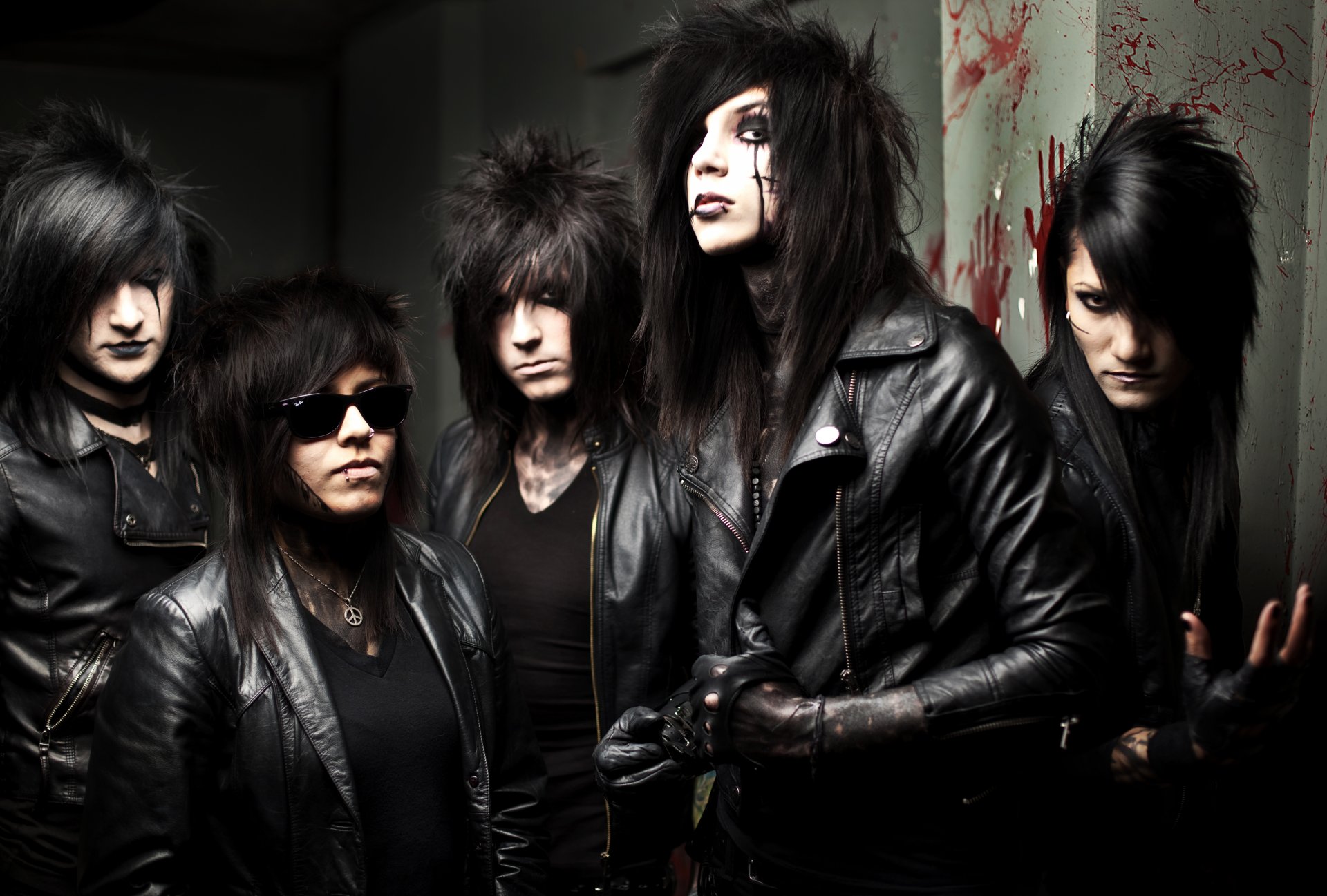 black veil brides bvb the group music jinxx sandra alvarenga jake pitts andy biersack ashley purdy post-hardcore melodic metalcore