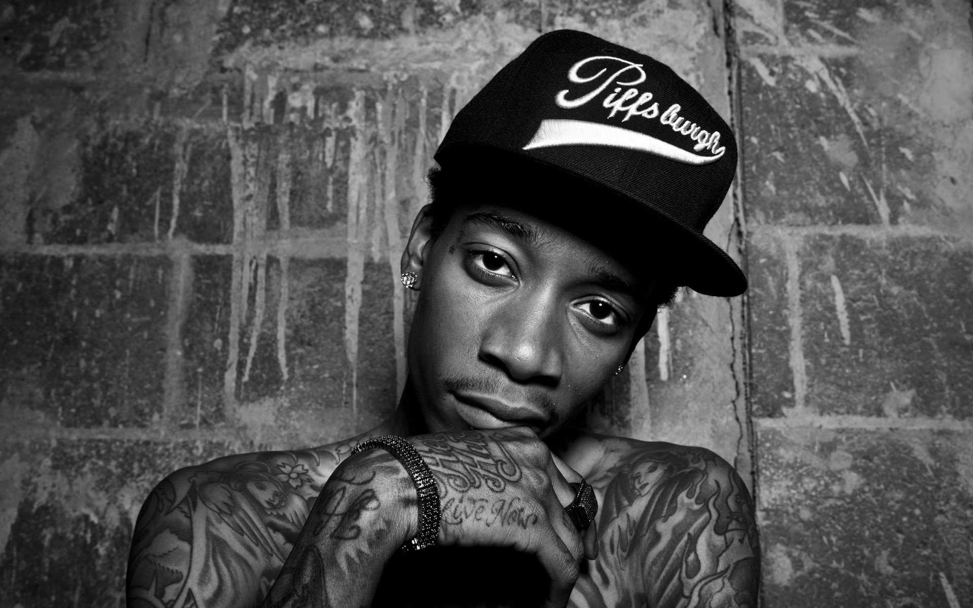 wiz khalifa cameron djibril thomaz chanteur rappeur rap gars musique casquette