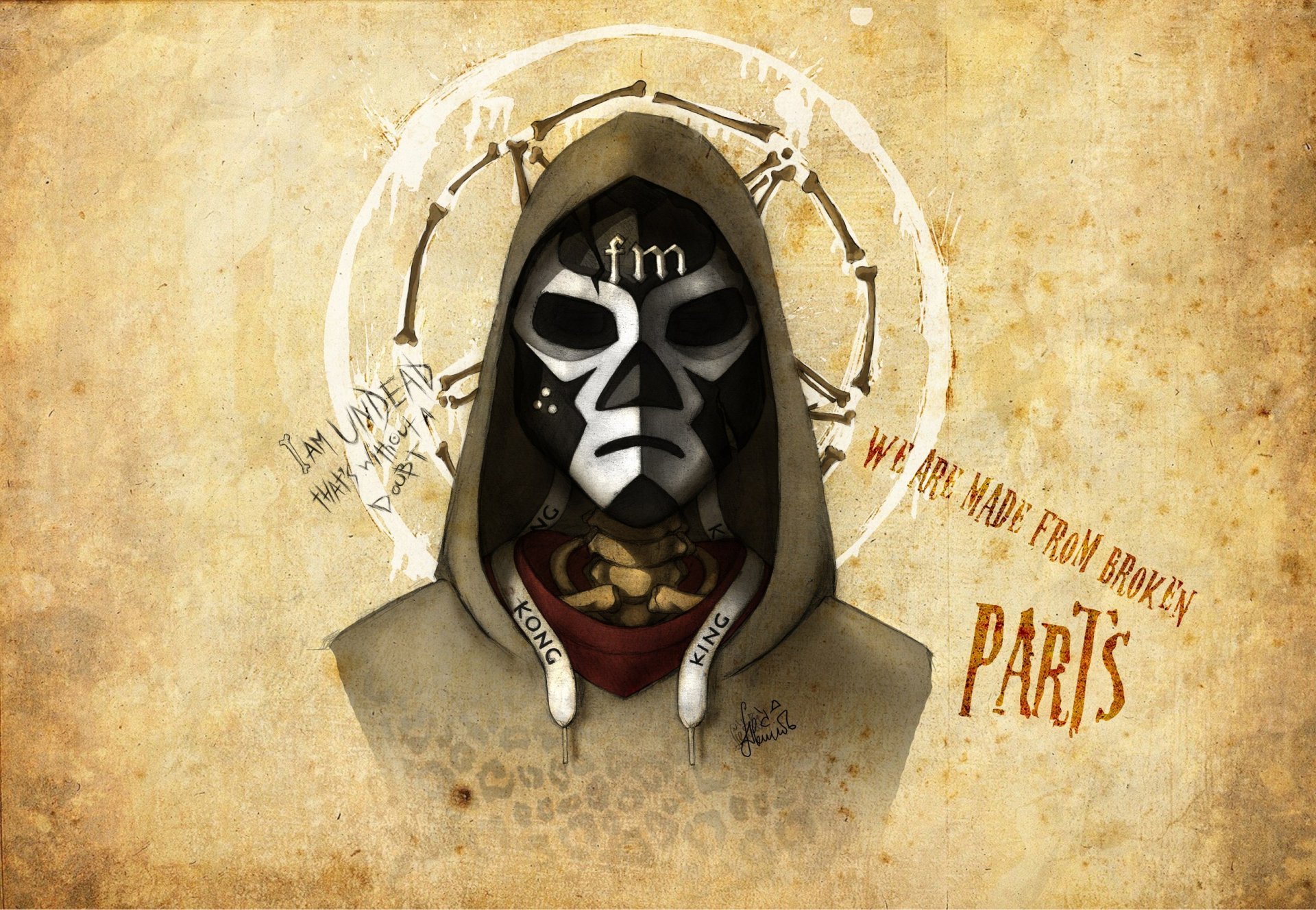 hollywood undead zapiski z podziemia funny man maska