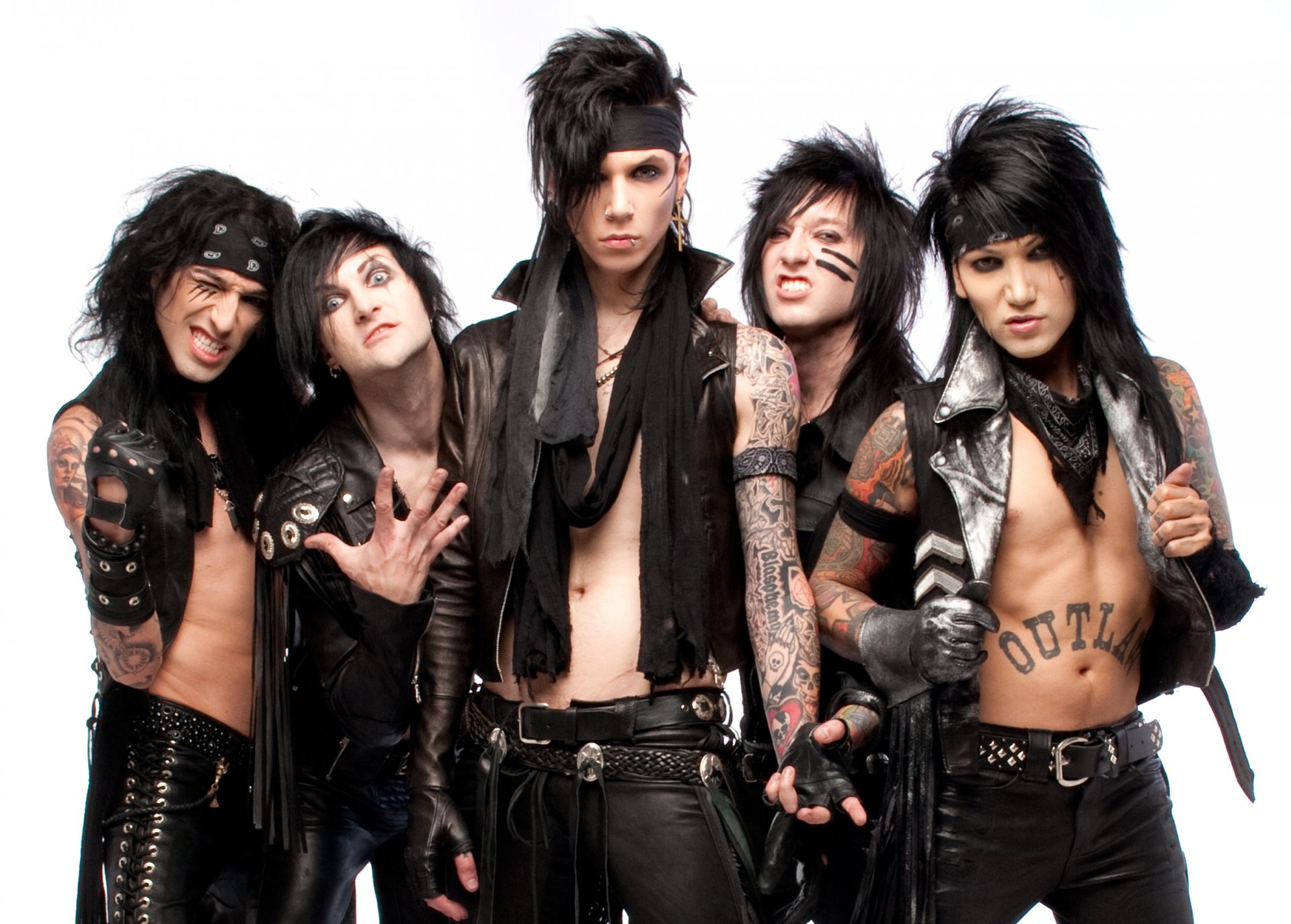 black veil brides боруссия группа музыка cc jinxx энди джейк эшли глэм-метал тяжелых металлов хард-рок