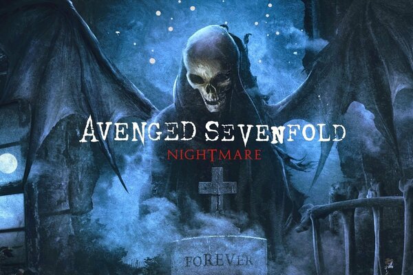 Copertina del singolo Nightmare degli avenged sevenfold