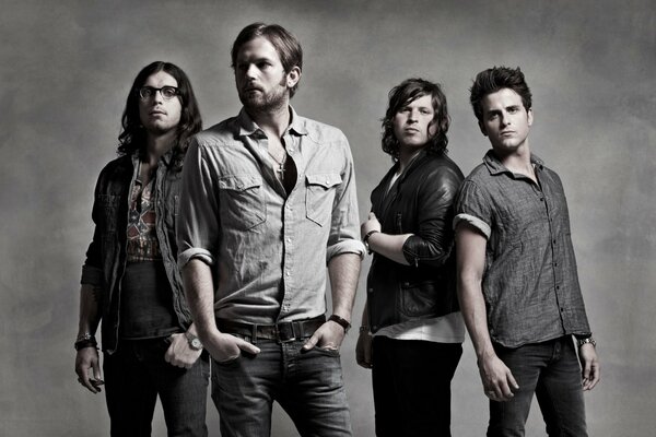 Groupe de Rock alternatif Kings of Leon