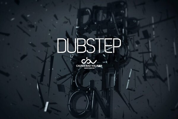 Kostenloses dubstep 3d Explosion Bild mit Fragmenten