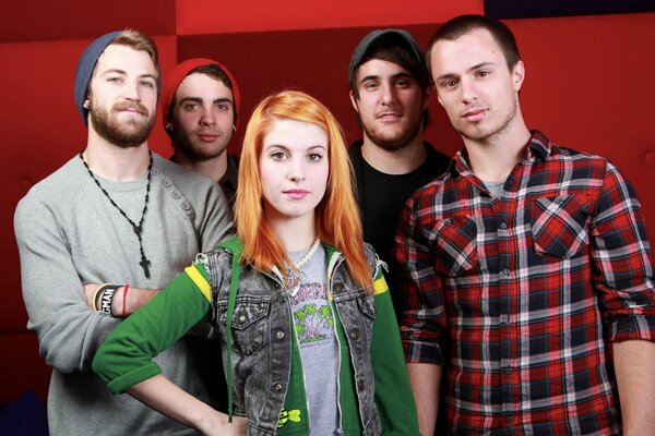 Pop-rock band Paramore