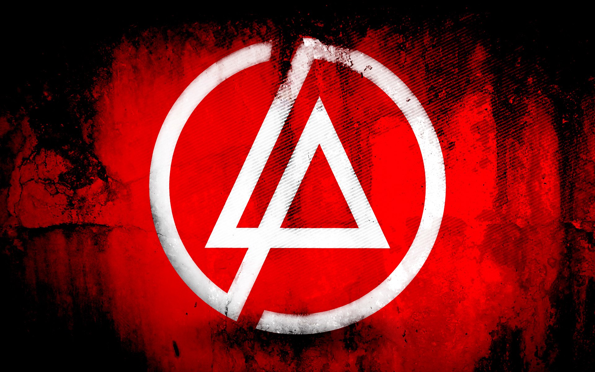 linkin park lp logo hintergrund rot